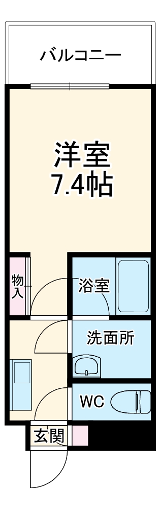 アルテミスの間取り