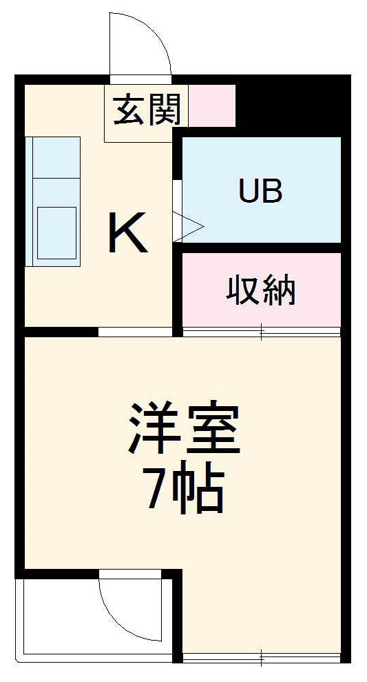 レインボープラザの間取り