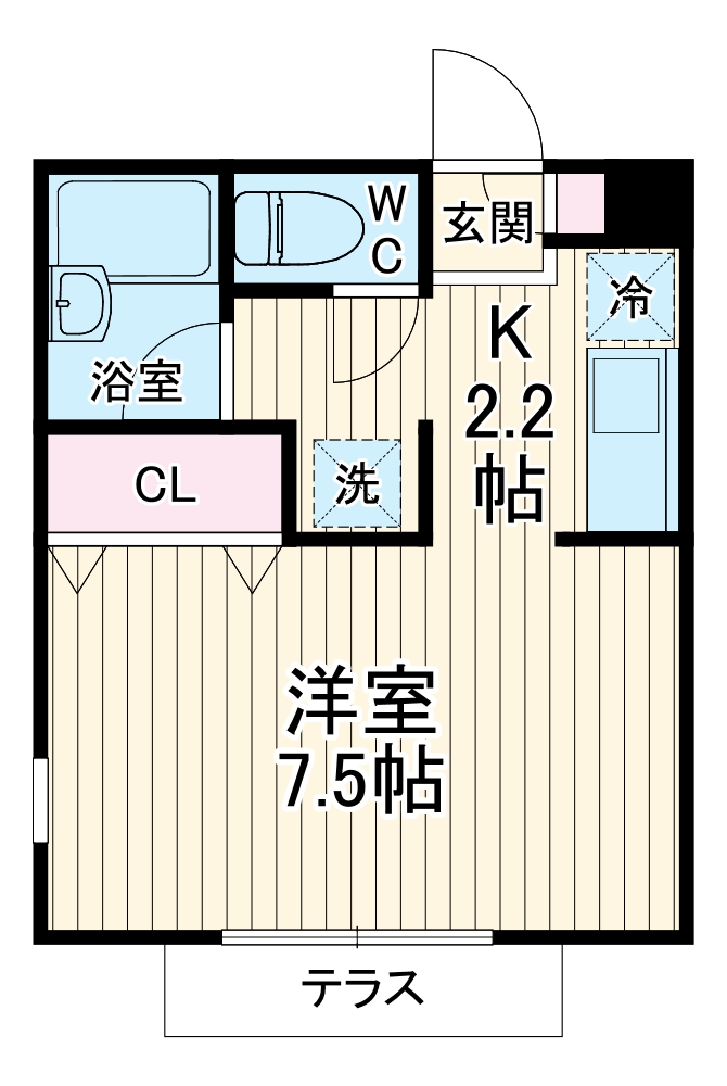 プレミール湘南の間取り