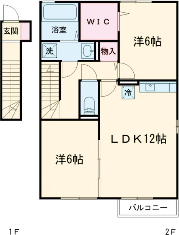 トゥールダルジャンの間取り