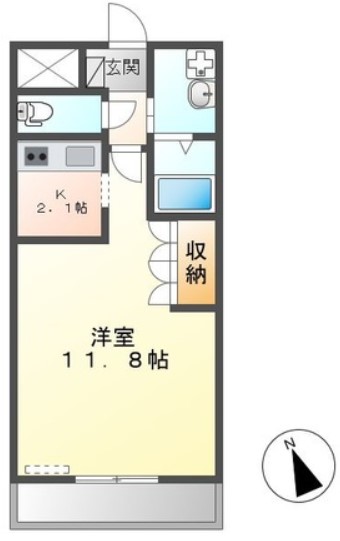 Je le prends (ジュルプラン)の間取り
