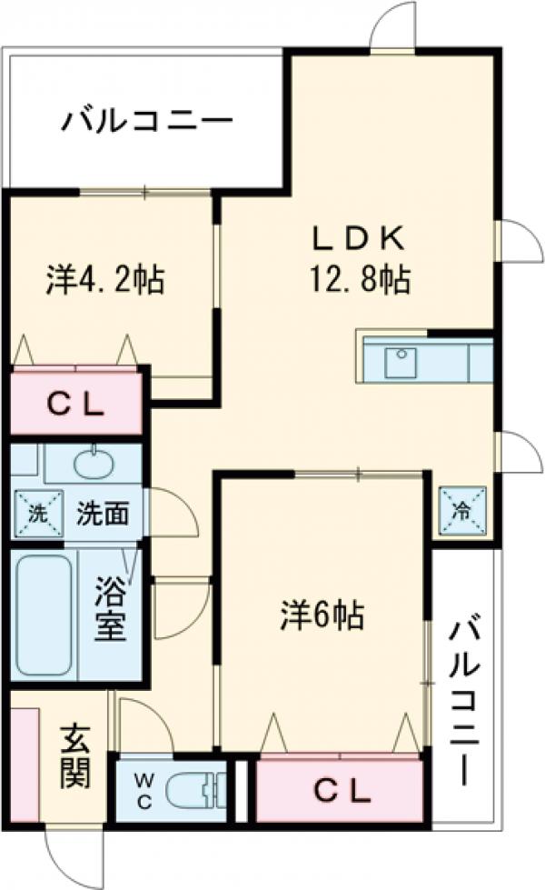 Grand Hillsの間取り