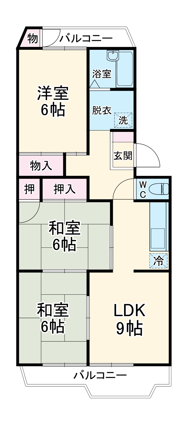 パークマンションの間取り