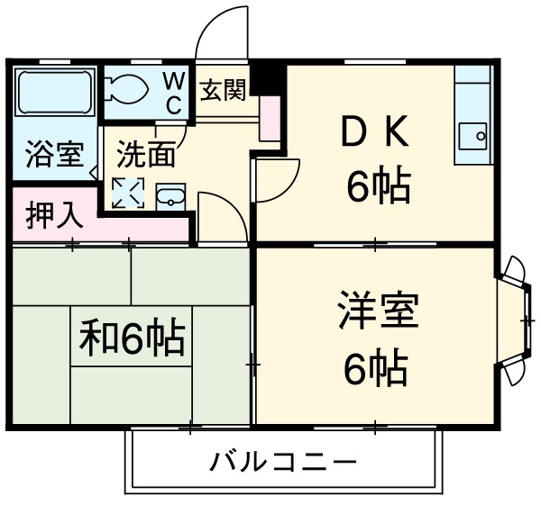 ファミール村田の間取り