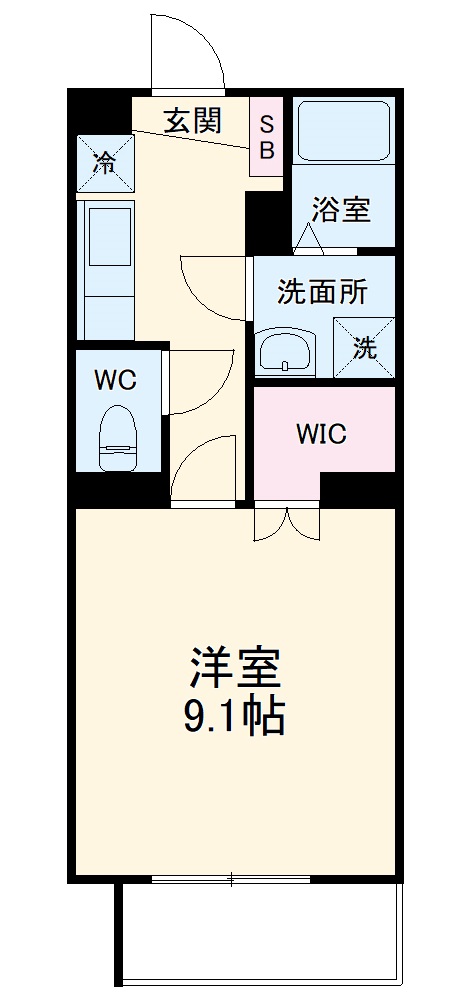 AXIS永田町の間取り