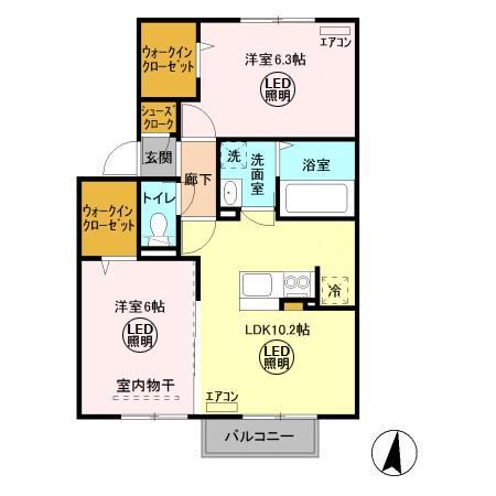 2/24 間取