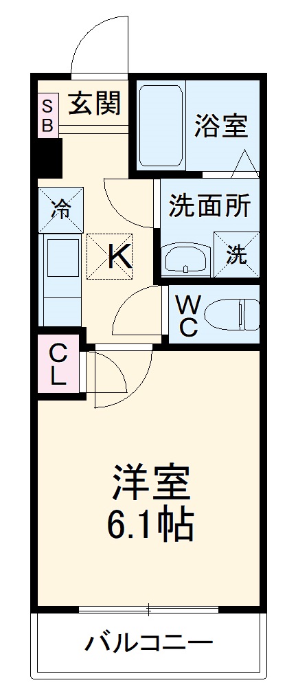 ヒューマンパレス東松戸の間取り