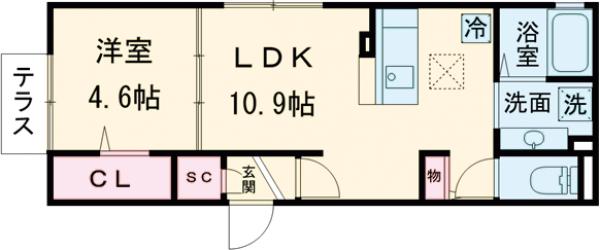 ルミナスティの間取り