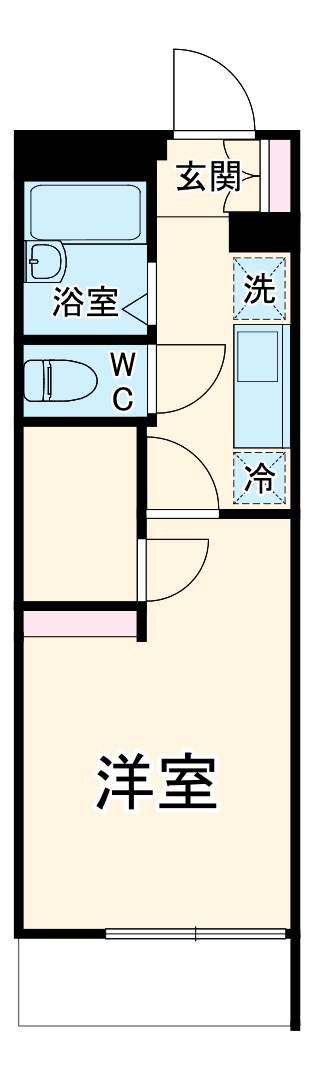 レオパレス穴川の間取り