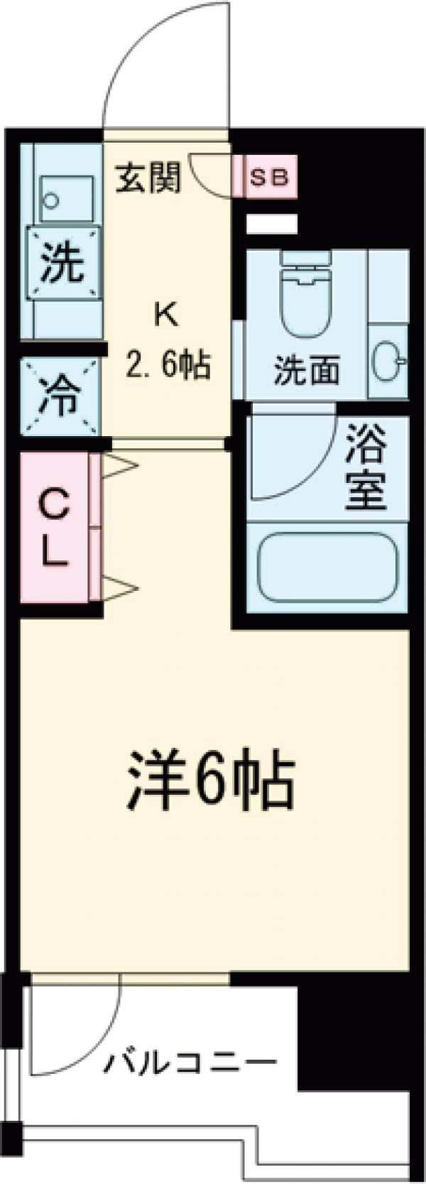 ベルファース目黒の間取り