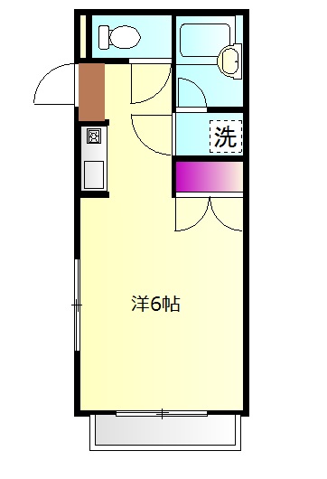 リバータウン松枝の間取り