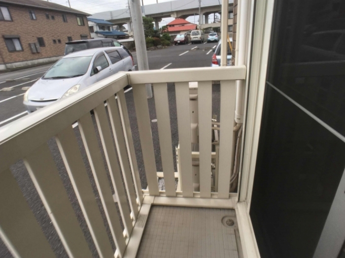12/28 バルコニー