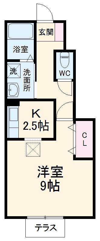 エスペランサの間取り