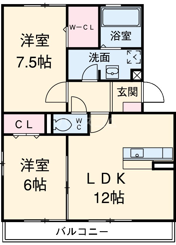 2/30 間取