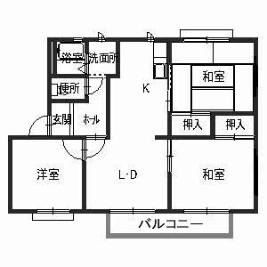 ガーデンタウン清水の間取り