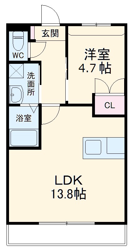 エテルナ・Sプエブロの間取り