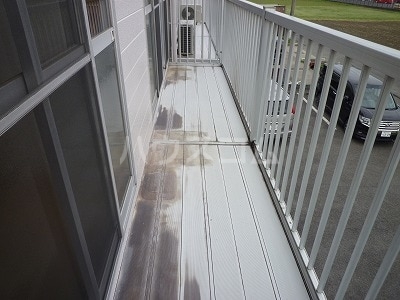 12/25 バルコニー