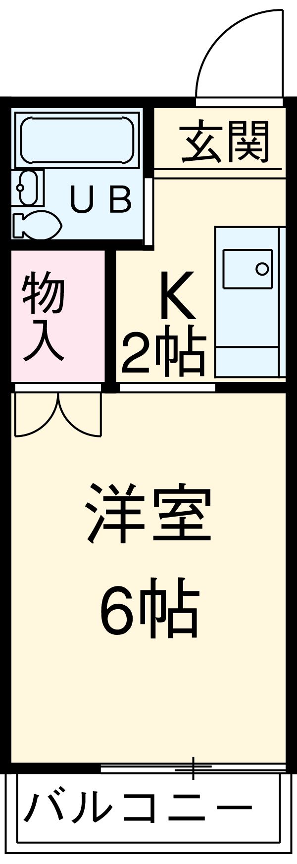 メゾン・ド・フォンテーヌの間取り