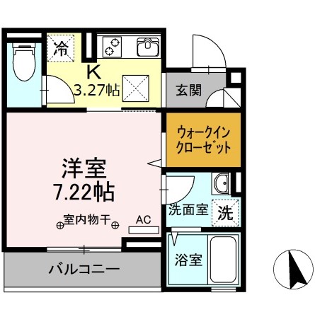 セレシェイラ壱番館の間取り