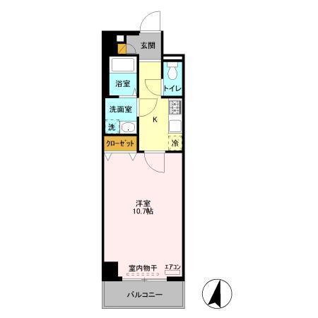 エキスポコンフォート Ⅱの間取り