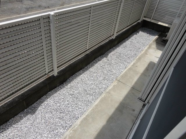 12/24 バルコニー