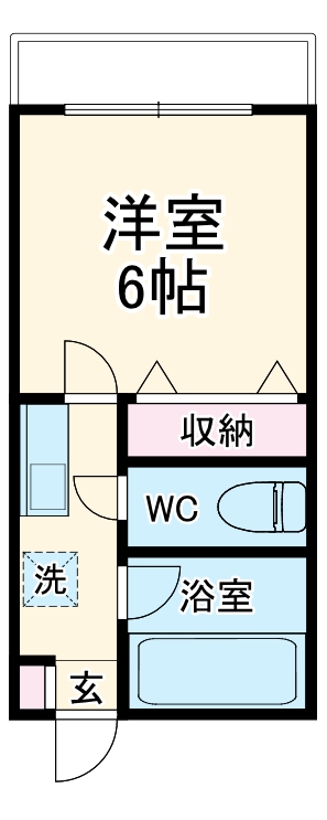 SONNE BLD Ⅰの間取り