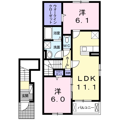 ハイウィローの間取り