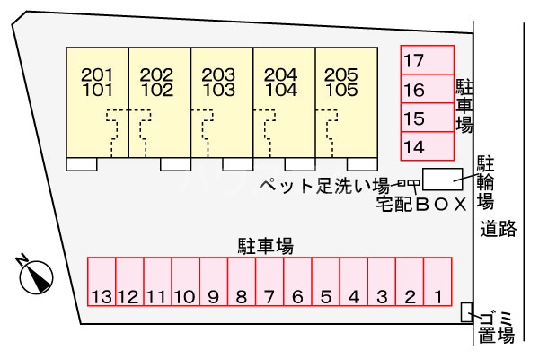 15/22 駐車場