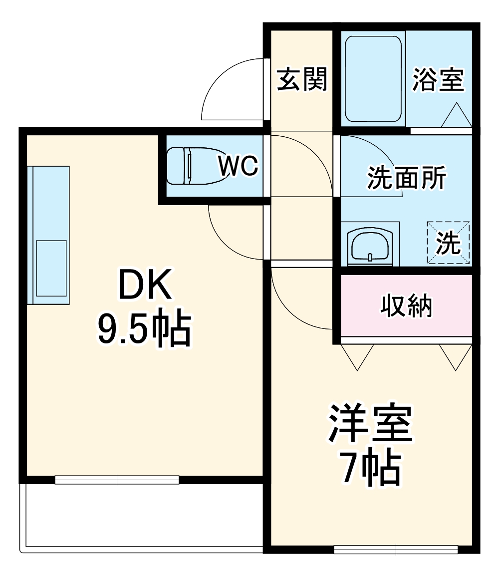 サラブレッド本館の間取り