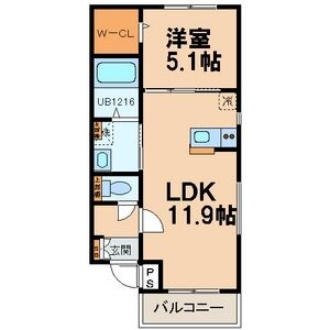 クルンテープの間取り