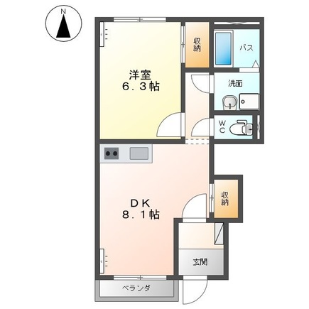 フォレスト ヴィラ パートⅡの間取り