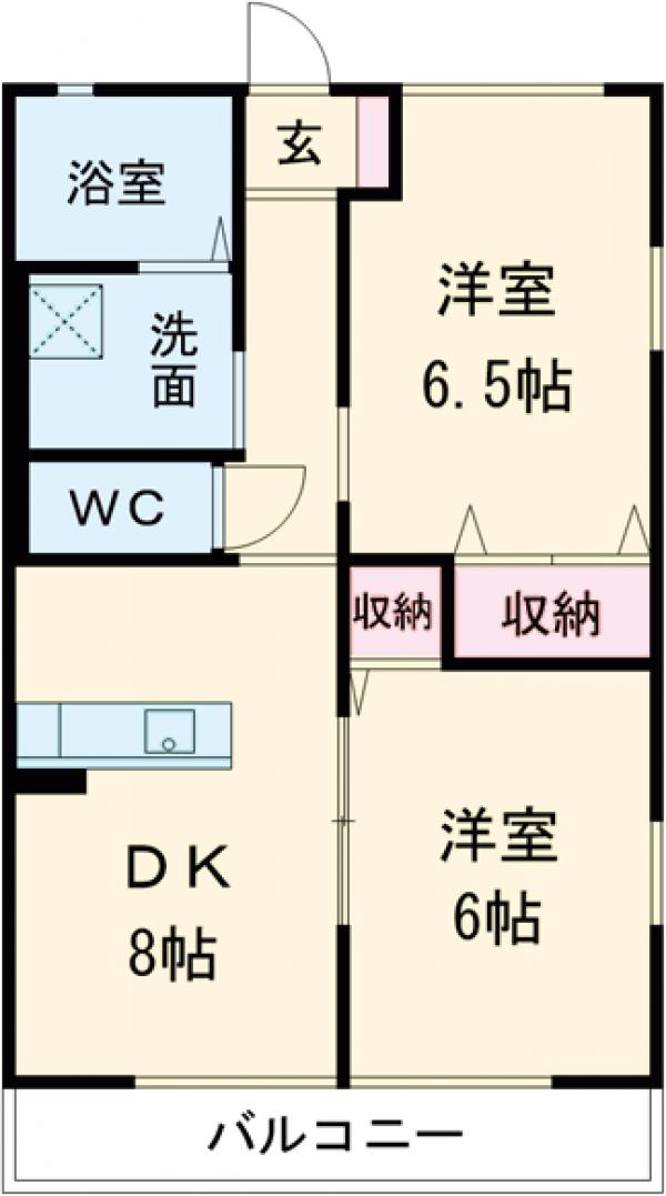 カーサ・ミラの間取り