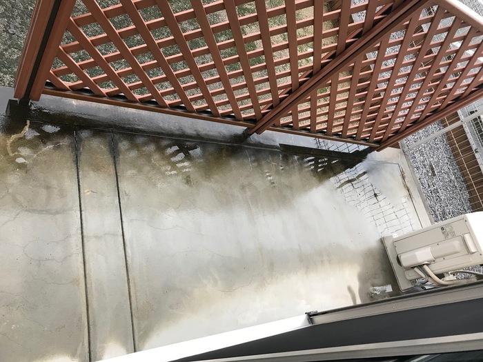 11/28 バルコニー