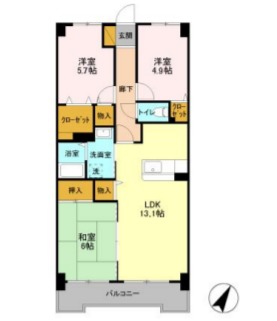 ヒロ末広の間取り