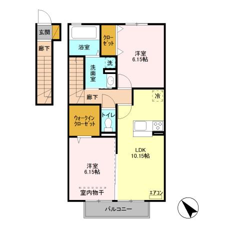 ビューテラスの間取り