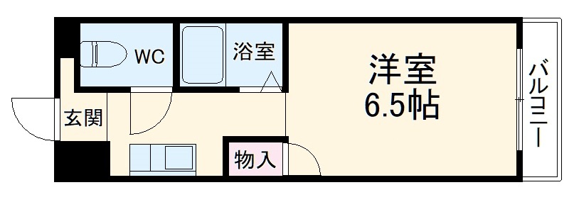 ギャレ蛍池新館の間取り