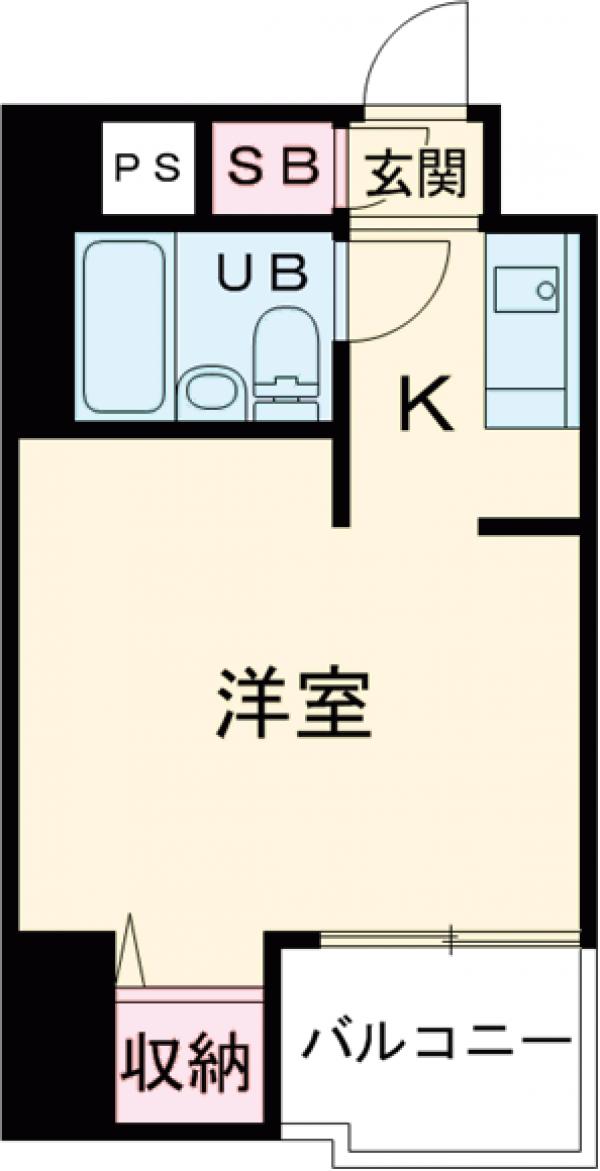 フェニックス西新宿5丁目弐番館の間取り