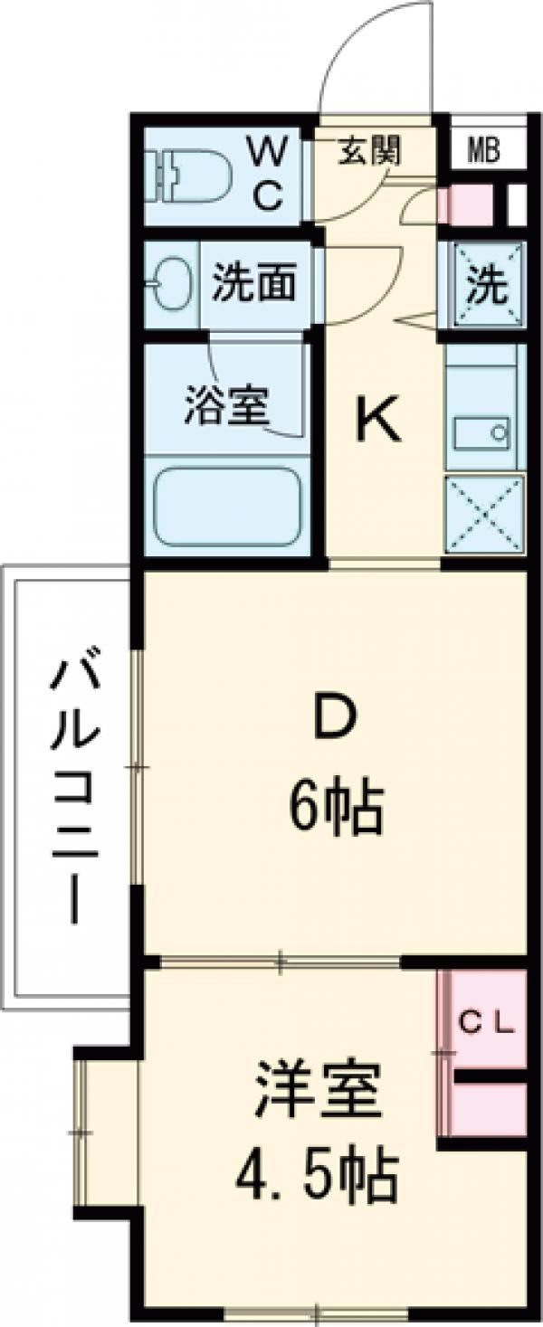 ガーラ・ヒルズ千歳烏山の間取り
