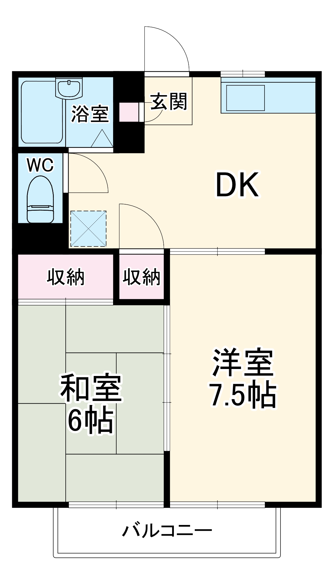 ハイム湘南の間取り