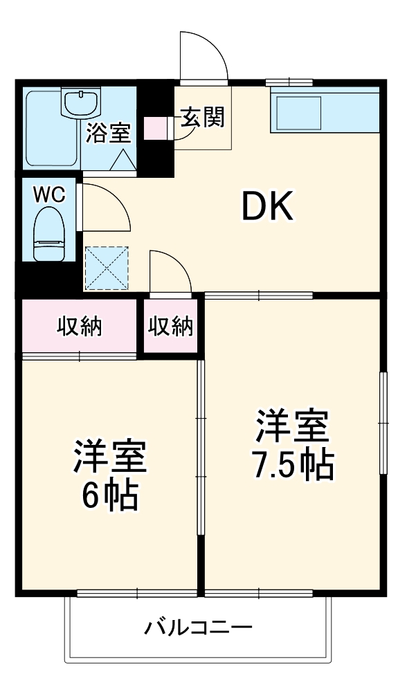 ハイム湘南の間取り