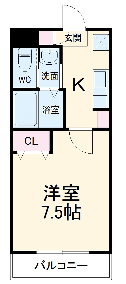 A・City柴田本通の間取り