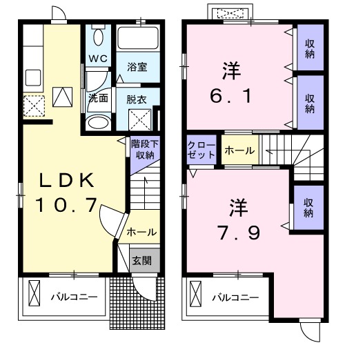 リシェスの間取り
