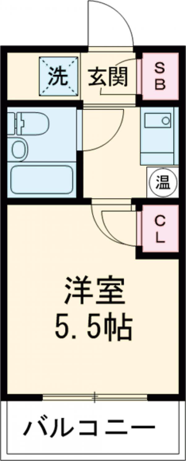 オークハウス北千束の間取り