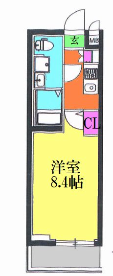 エスタート亀有の間取り