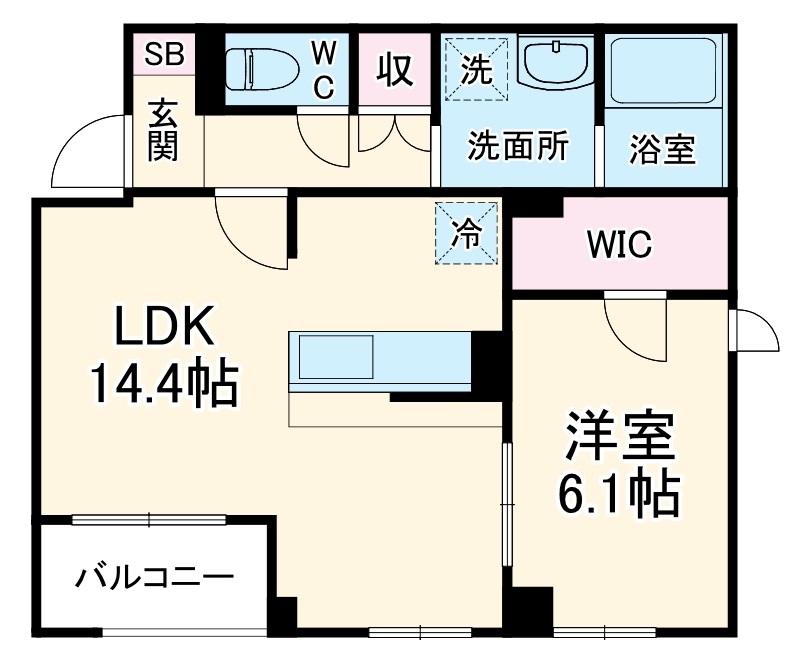 カーサ ルボートンの間取り