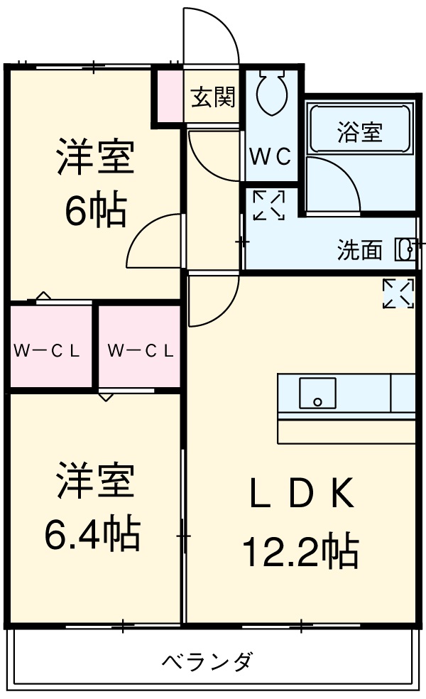 SUN島田の間取り
