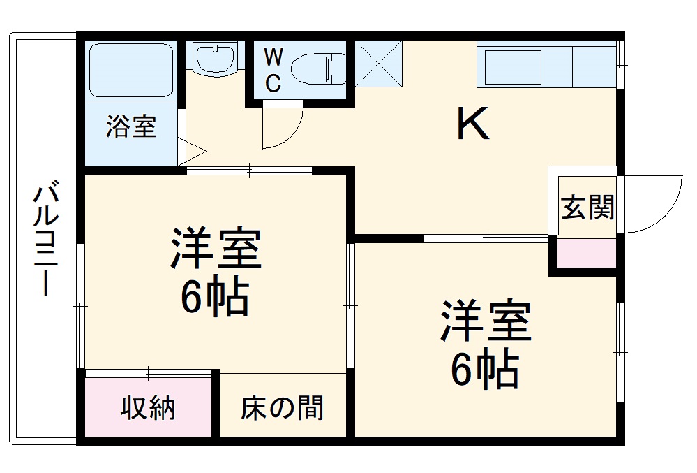 サンロード中野の間取り