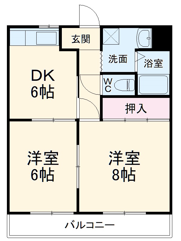ナタシオンの間取り