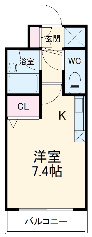 RIDGE堀田の間取り