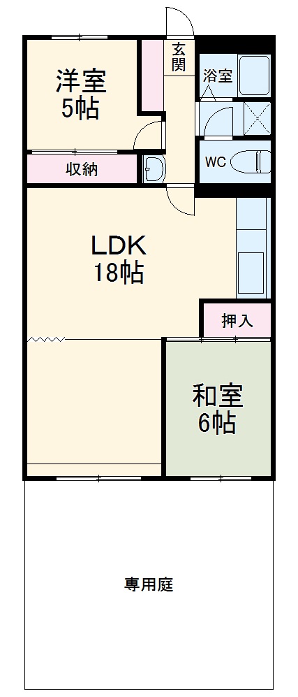 ドミール東山の間取り